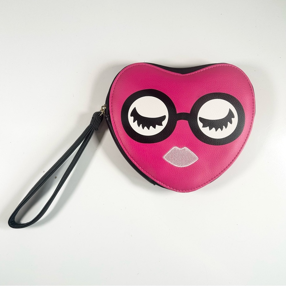 Luv Betsey by Betsey Johnson Heart Shaped
Wristlet Purse